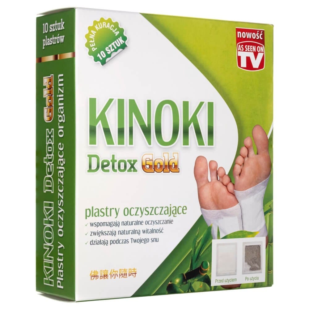 Aura Herbals Kinoki Detox Gold Cleansing Patch - 10 Pieces