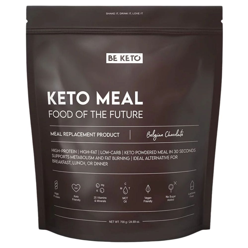 BeKeto Keto Meal, Belgian Chocolate - 700 g