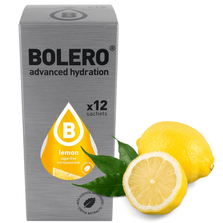 Bolero Classic Instant Drink - 12 Sachets Ice Tea Lemon