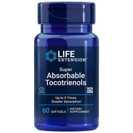 Life Extension Super Absorbable Tocotrienols - 60 Capsules