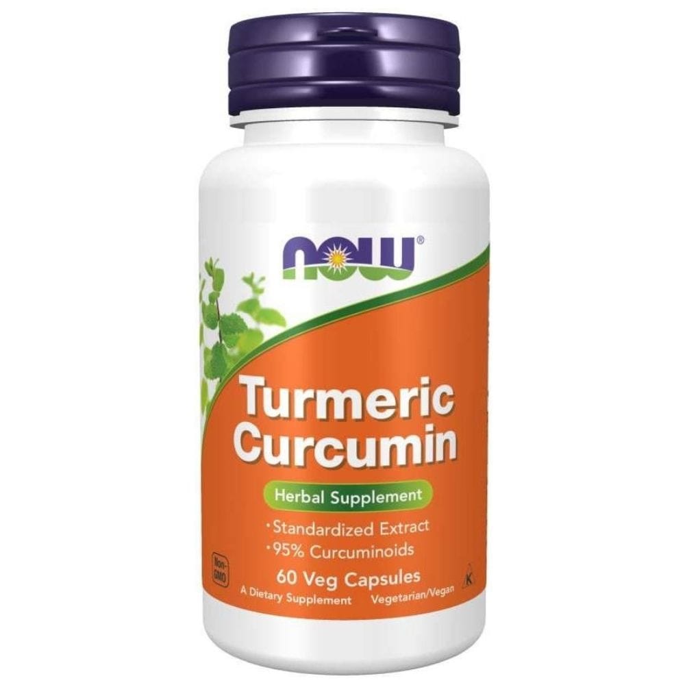 Now Foods Turmeric Curcumin - 60 Veg Capsules