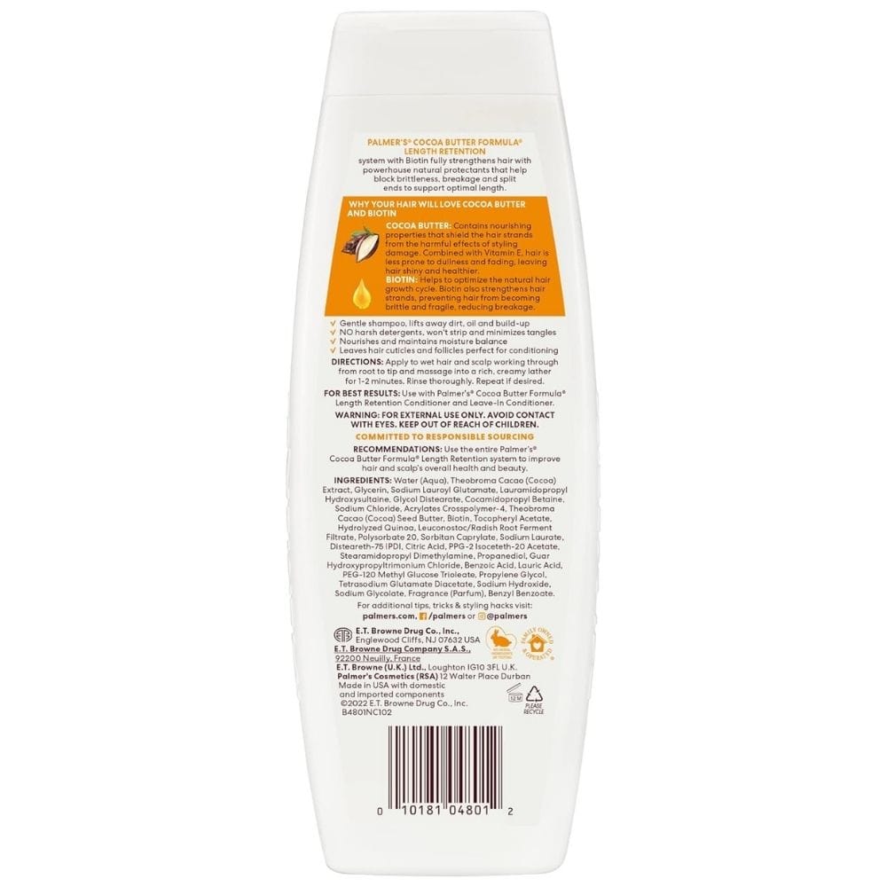Palmer's Cocoa Butter Formula Strengthening Shampoo with Biotin - 400 ml