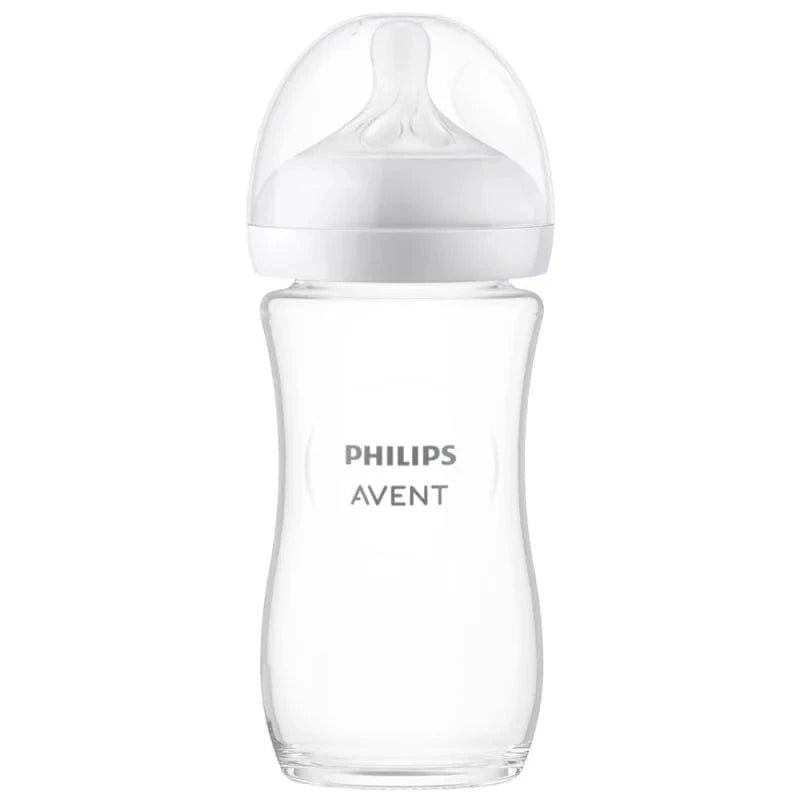 Philips Avent Philips Avent Responsive Natural, Glass Baby Bottle - 240 ml