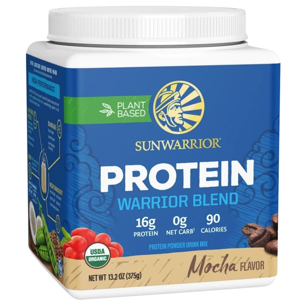 Sunwarrior Warrior Blend Protein, Plant Protein, Mocha - 375 g