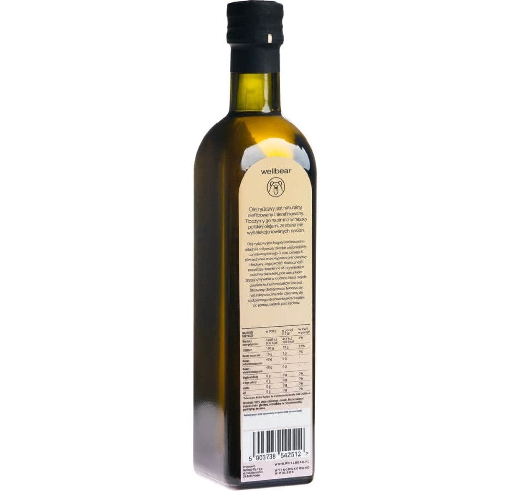 Wellbear Camelina oil Cold Pressed - 500 ml