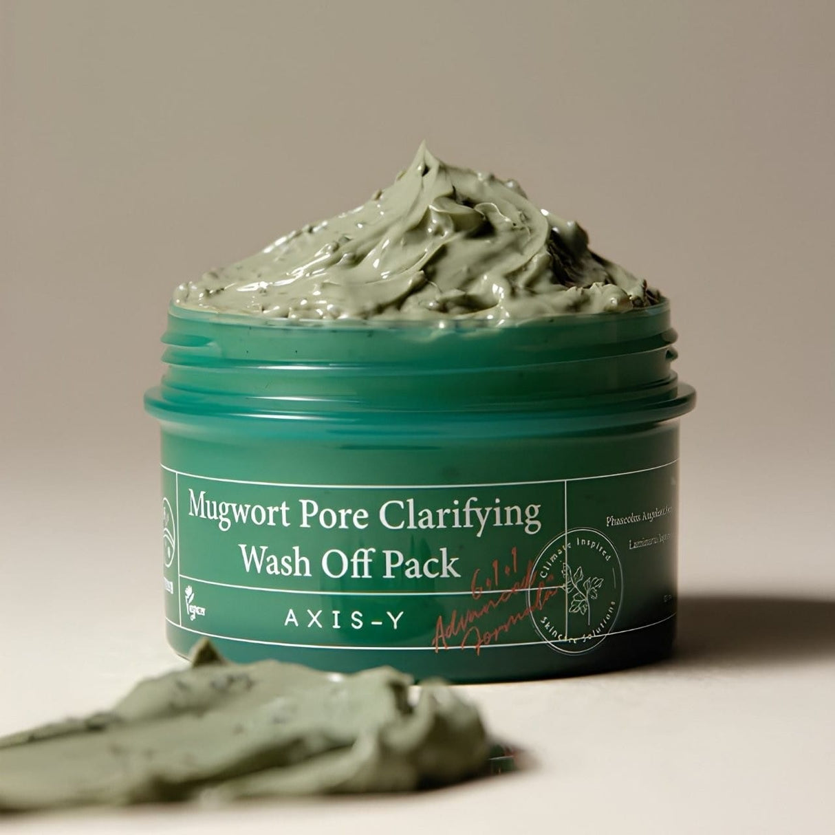 Axis-Y Facial Cleansing Mask with Japanese Mugwort - 100 ml