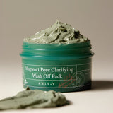 Axis-Y Facial Cleansing Mask with Japanese Mugwort - 100 ml