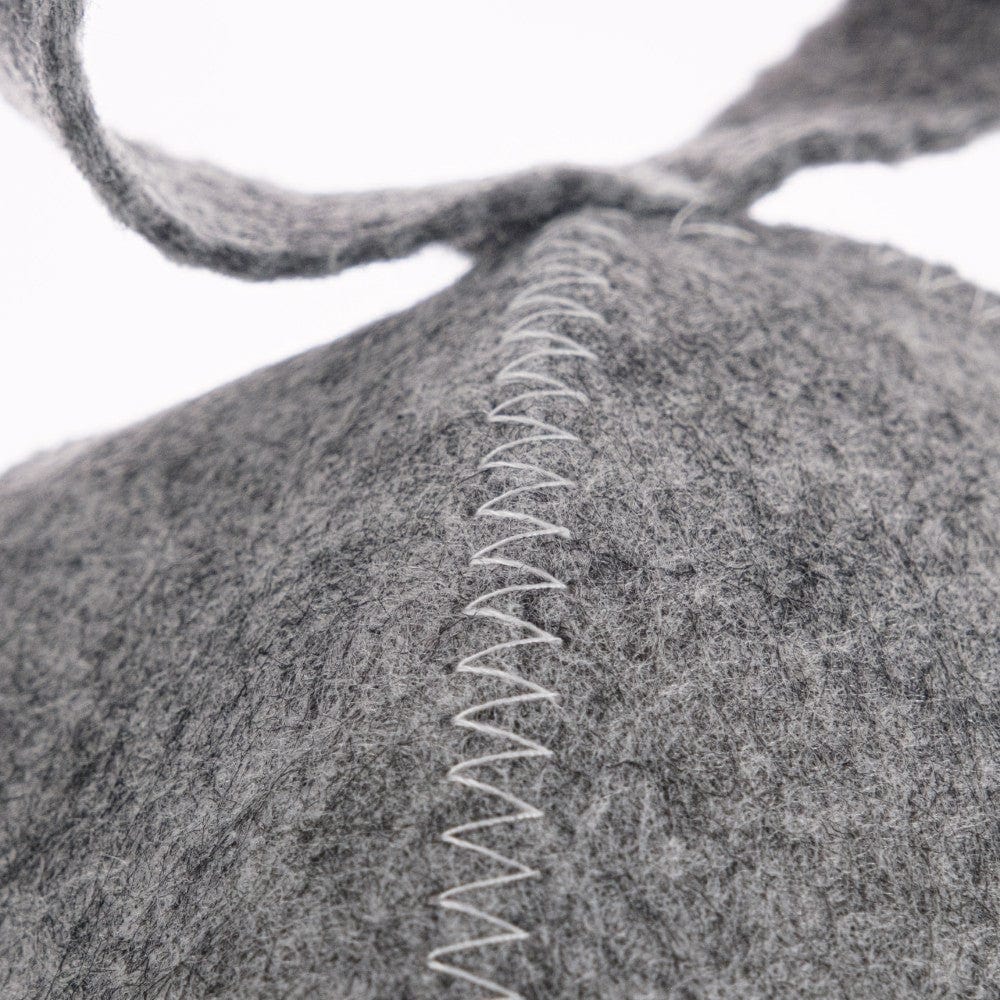 Bilovit Felt Sauna Cap, Grey - 1 Piece