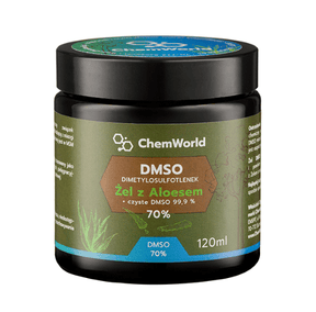 ChemWorld DMSO 70% Gel with Aloe Vera - 120 ml