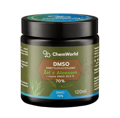 ChemWorld DMSO 70% Gel with Aloe Vera - 120 ml