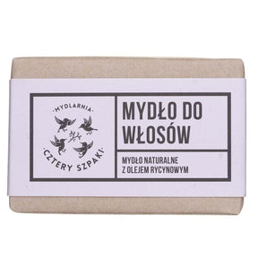 Cztery Szpaki Hair Soap with Castor Oil - 110 g