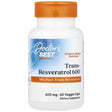 Doctor's Best  High Potency Trans-Resveratrol 600 mg - 60 Veg Capsules