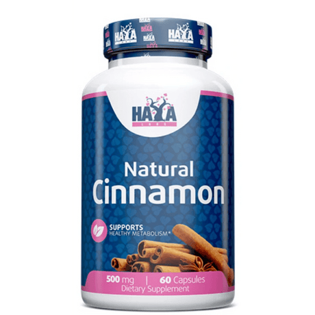 Haya Labs Natural Cinnamon 500 mg - 60 Capsules