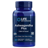 Life Extension Ashwagandha Plus Calm & Focus - 60 capsules