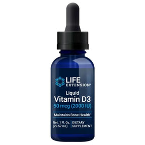 Life Extension Liquid Vitamin D3 2000 IU - 29,57 ml