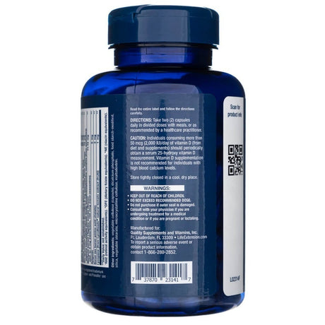 Life Extension Two-Per-Day Capsules (Multivitamin) - 120 Capsules