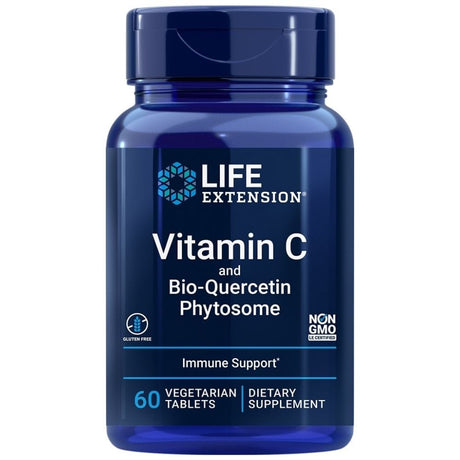 Life Extension Vitamin C and Bio-Quercetin - 60 Tablets