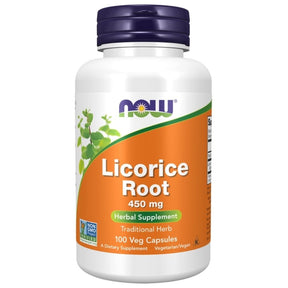 Now Foods Licorice Root 450 mg - 100 Capsules