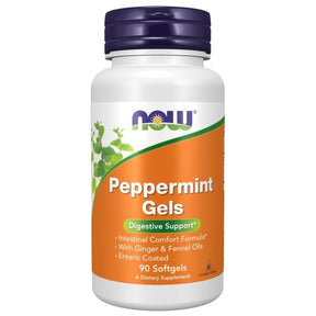 Now Foods Peppermint Gels - 90 Softgels