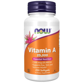 Now Foods Vitamin A 25000 IU - 250 Softgels