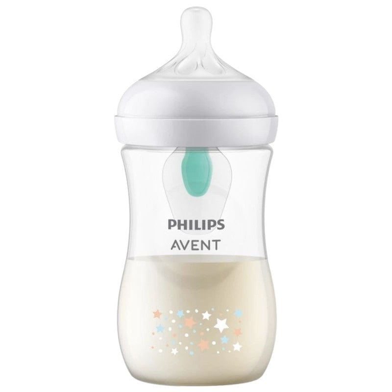 Philips Avent Responsive Natural Bottle with AirFree Anti-Colic Valve, Teddy Bear - 260 ml
