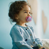 Philips Avent Ultra Air Pacifier, 6-18 Months, Girl - 2 Pieces