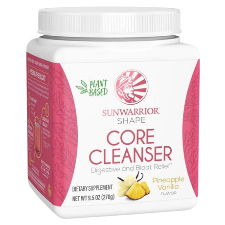 Sunwarrior Shape Core Cleanser, Pineapple and Vanilla - 270 g