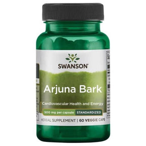 Swanson Arjuna Bark 500 mg - 60 Capsules