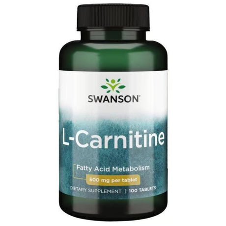 Swanson L-Carnitine 500 mg - 100 Tablets