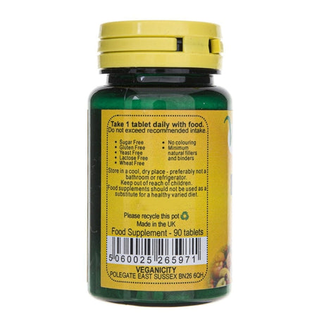 Veganicity Vitamin B-12 1000 mcg - 90 Tablets