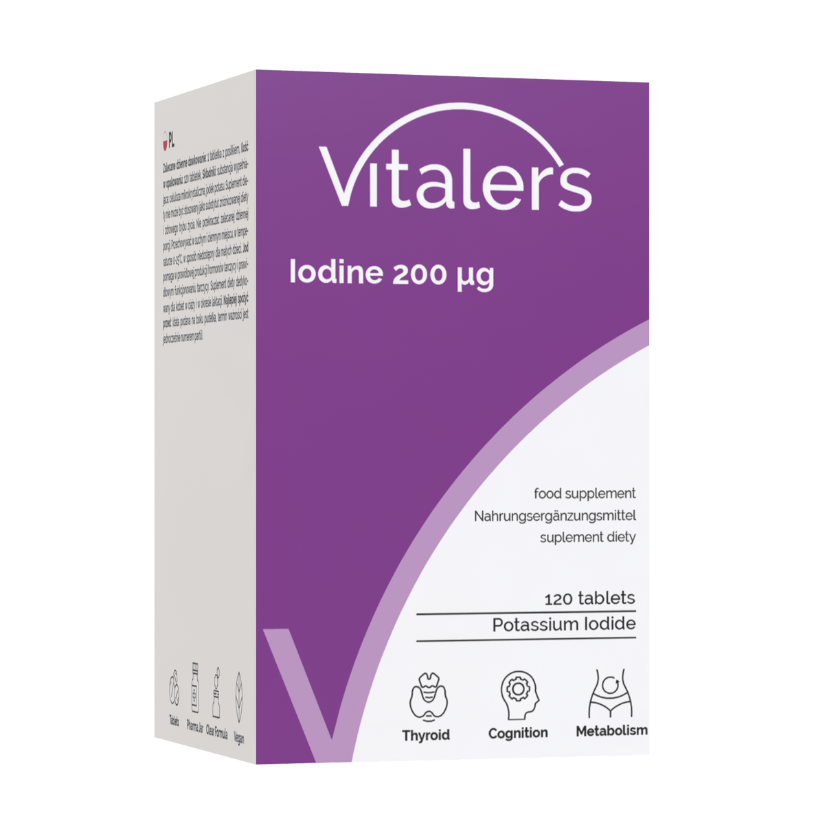Vitaler's Iodine 200 mcg - 120 Capsules