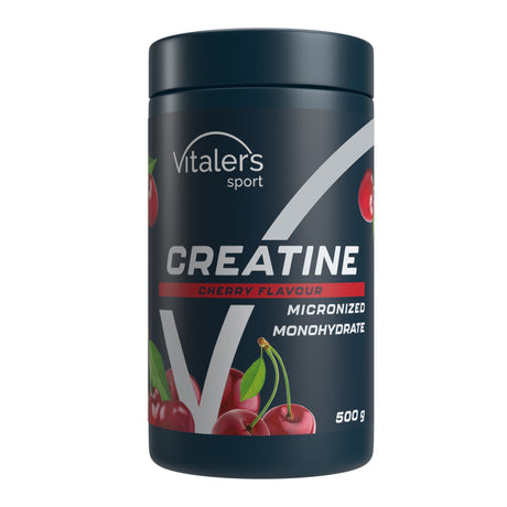 Vitaler's Sport Micronized Creatine Monohydrate 5000 mg, Cherry - 500 g