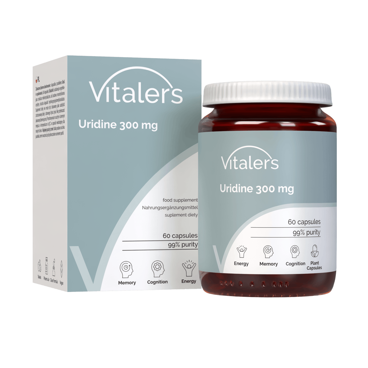 Vitaler's Uridine 300 mg - 60 Capsules