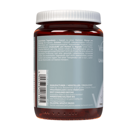 Vitaler's Uridine 300 mg - 60 Capsules