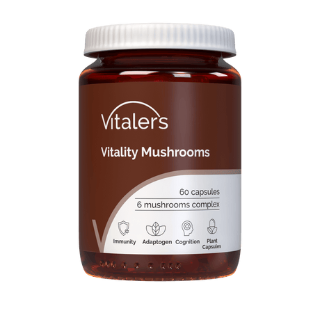 Vitaler's Vital Mushrooms - 60 Capsules