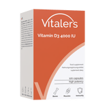 Vitaler's Vitamin D3 4000 IU - 120 Softgels