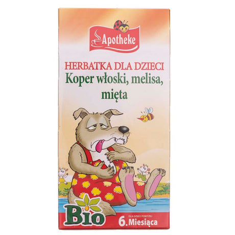Apotheke Bio Tea for Children's Digestion - 20 Sachets