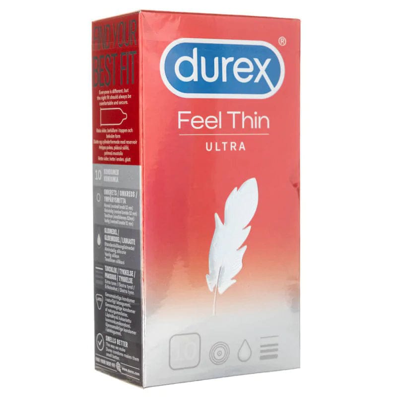 Durex Feel Ultra Thin Condoms - 10 pieces