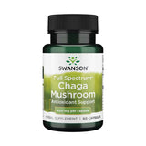 Swanson Full Spectrum Chaga Mushroom 400 mg - 60 Capsules