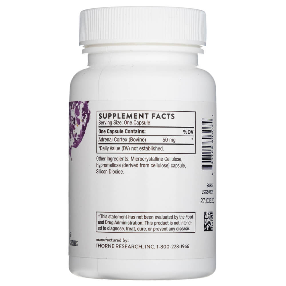 Thorne Research Adrenal Cortex - 60 Capsules
